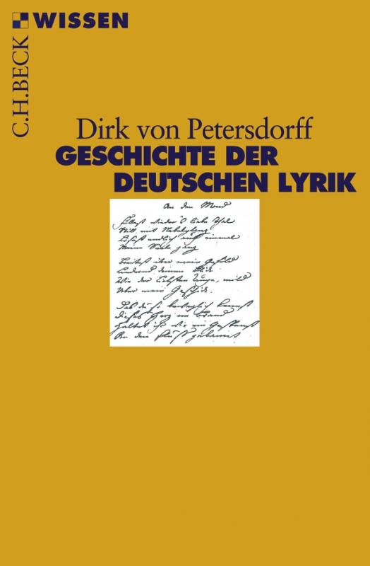 Cover-Bild Geschichte der deutschen Lyrik