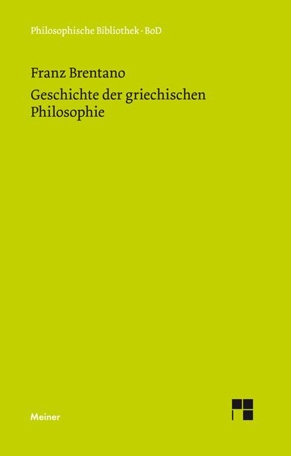 Cover-Bild Geschichte der griechischen Philosophie