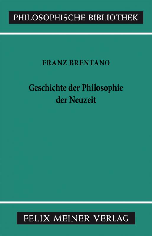 Cover-Bild Geschichte der Philosophie der Neuzeit