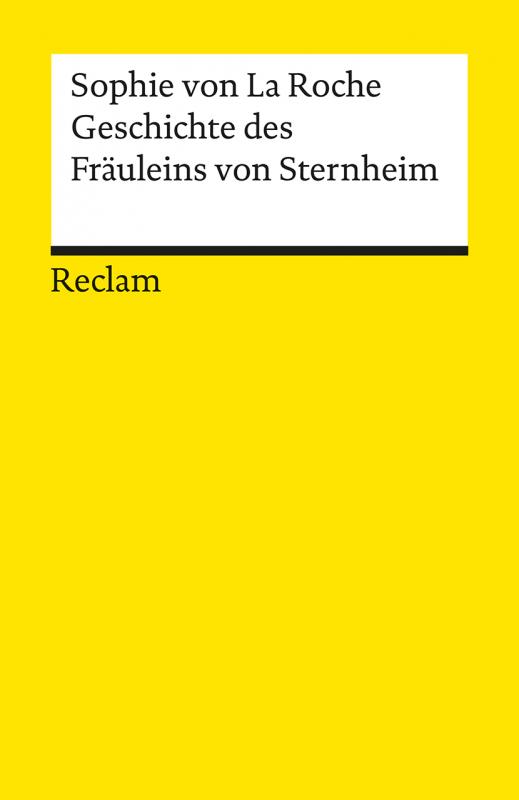 Cover-Bild Geschichte des Fräuleins von Sternheim