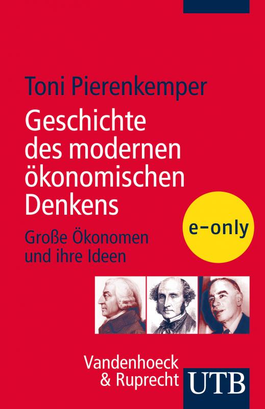 Cover-Bild Geschichte des modernen ökonomischen Denkens