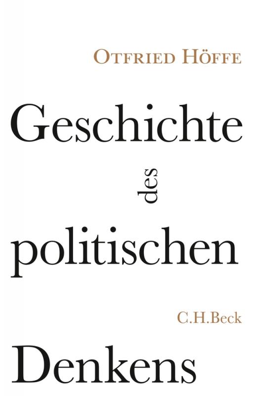 Cover-Bild Geschichte des politischen Denkens