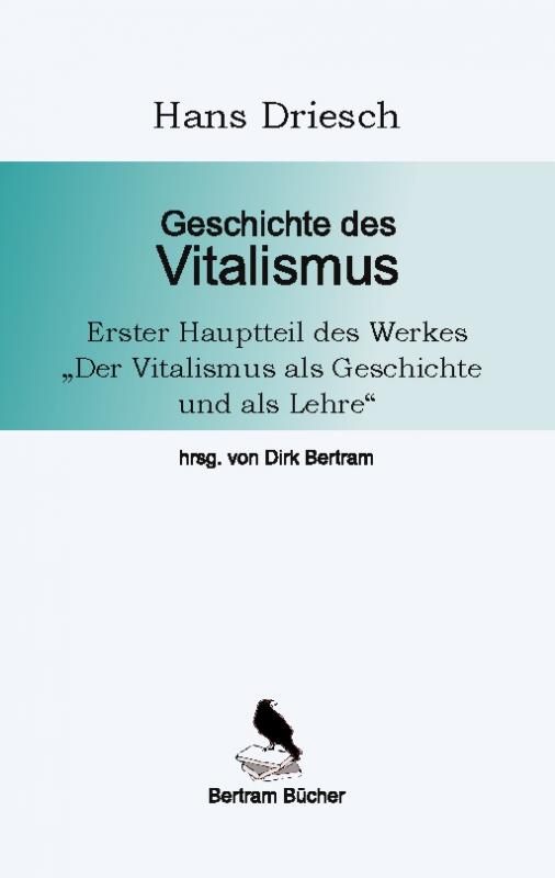 Cover-Bild Geschichte des Vitalismus