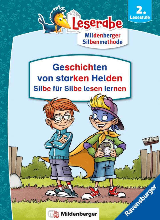 Cover-Bild Geschichten von starken Helden - Silbe für Silbe lesen lernen - Leserabe 2. Klasse - Erstlesebuch für Kinder ab 7 Jahren