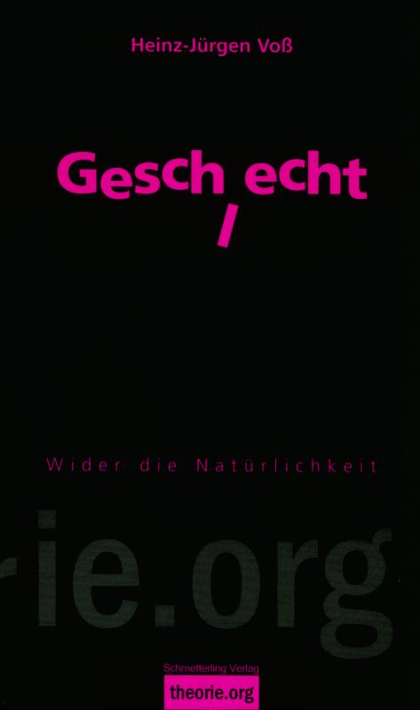 Cover-Bild Geschlecht, 4. Auflage