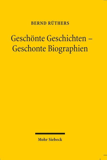 Cover-Bild Geschönte Geschichten - Geschonte Biographien