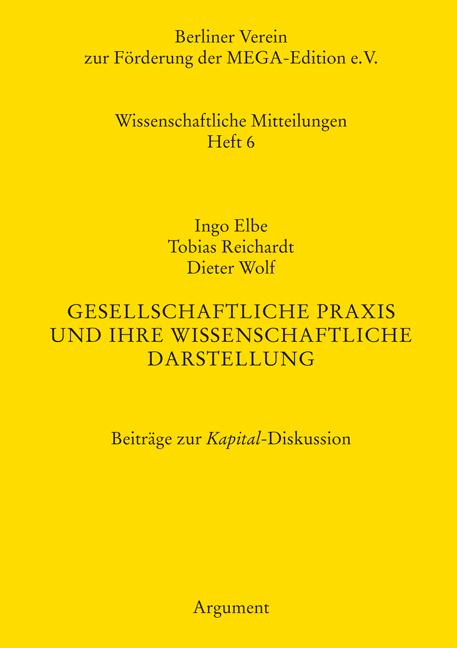 Cover-Bild Gesellschaftliche Praxis und ihre wissenschaftliche Darstellung