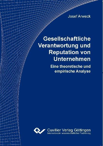 Cover-Bild Gesellschaftliche Verantwortung und Reputation von Unternehmen