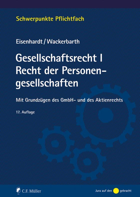 Cover-Bild Gesellschaftsrecht I. Recht der Personengesellschaften, eBook