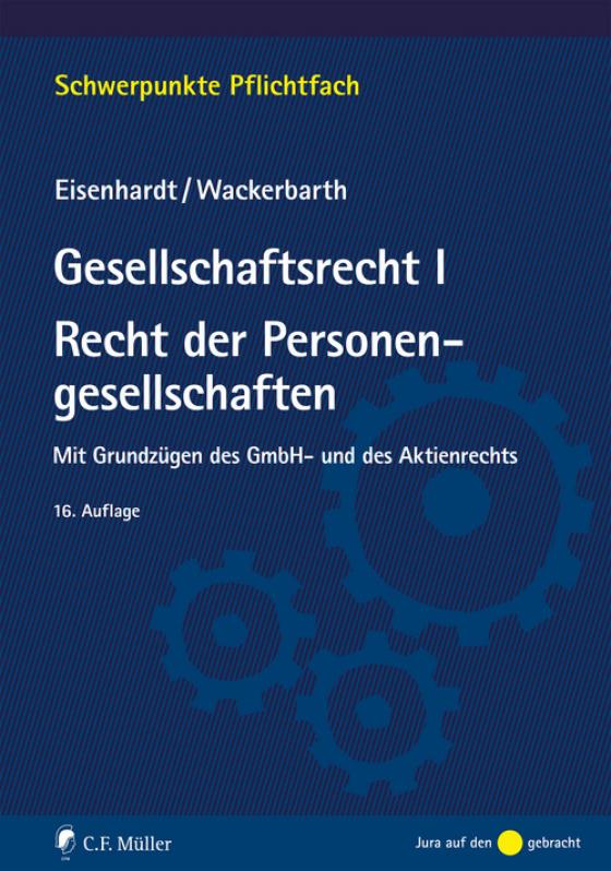 Cover-Bild Gesellschaftsrecht I. Recht der Personengesellschaften