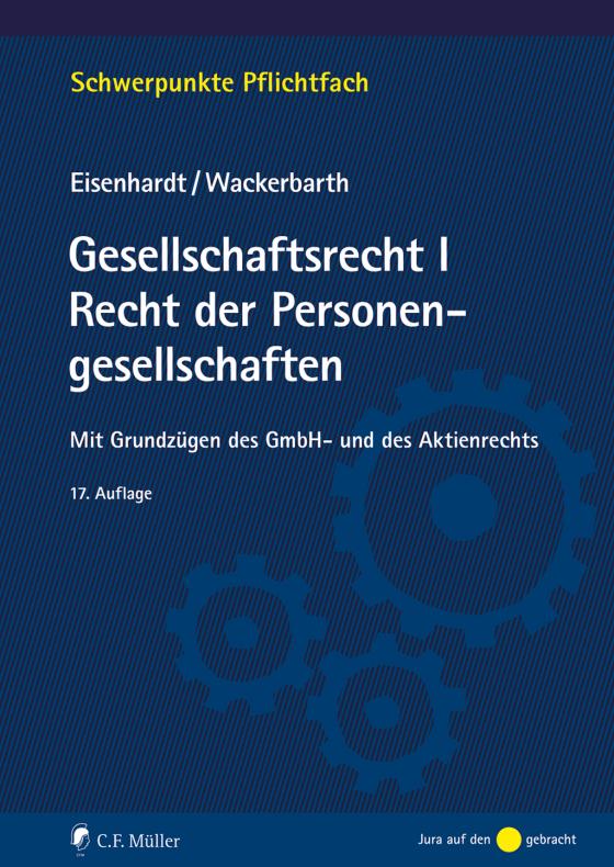 Cover-Bild Gesellschaftsrecht I. Recht der Personengesellschaften