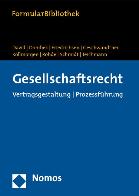 Cover-Bild Gesellschaftsrecht