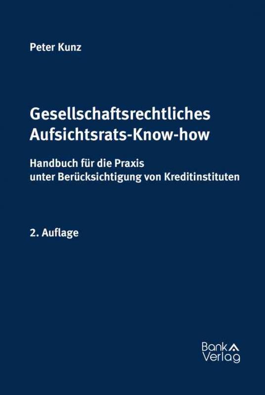 Cover-Bild Gesellschaftsrechtliches Aufsichtsrats-Know-how