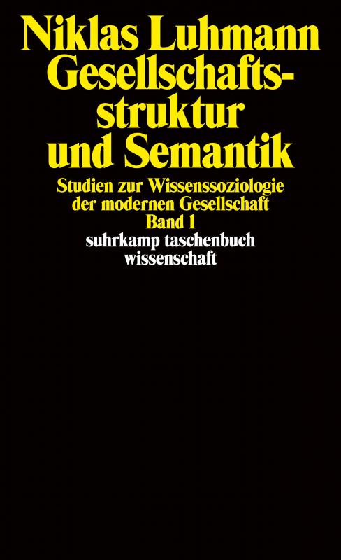 Cover-Bild Gesellschaftsstruktur und Semantik