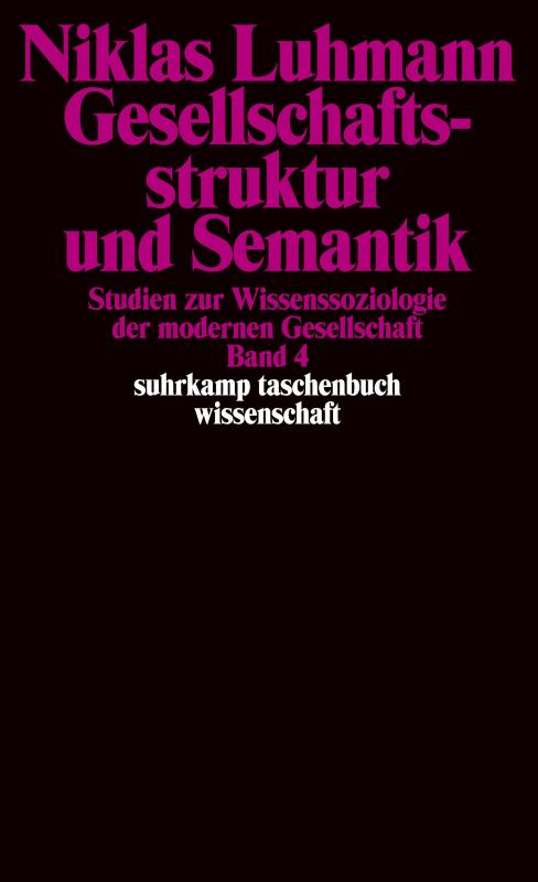 Cover-Bild Gesellschaftsstruktur und Semantik