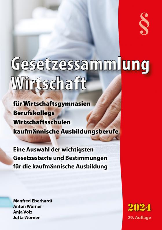Cover-Bild Gesetzessammlung Wirtschaft 2024