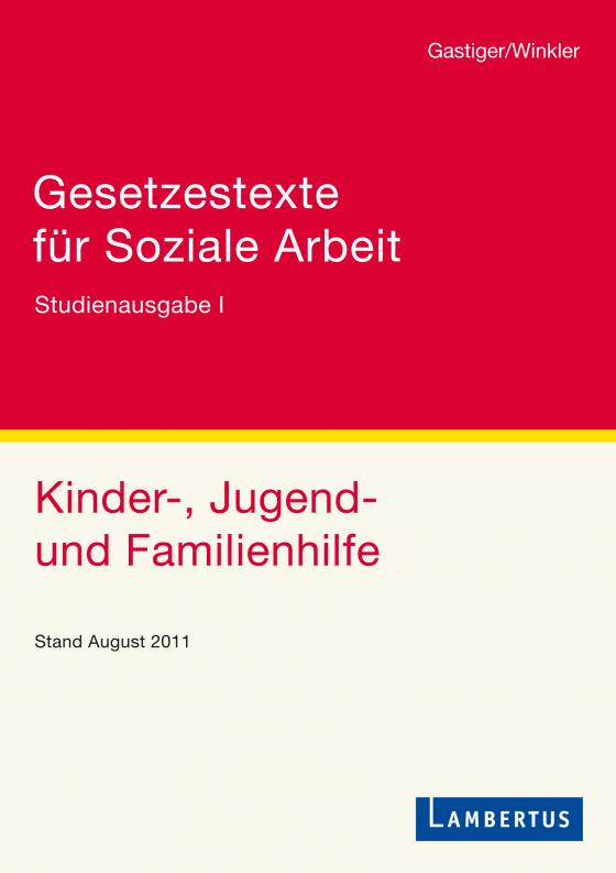 Cover-Bild Gesetzestexte für Soziale Arbeit