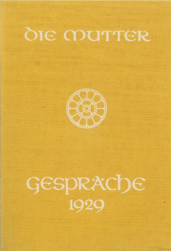 Cover-Bild Gespräche 1929