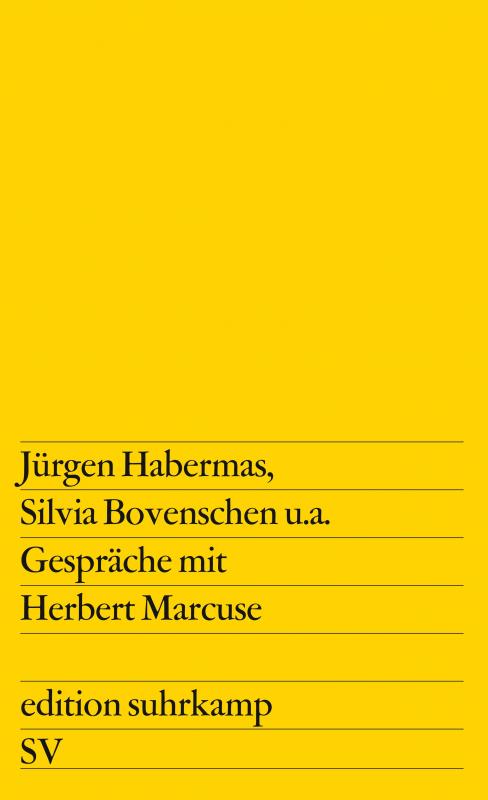 Cover-Bild Gespräche mit Herbert Marcuse