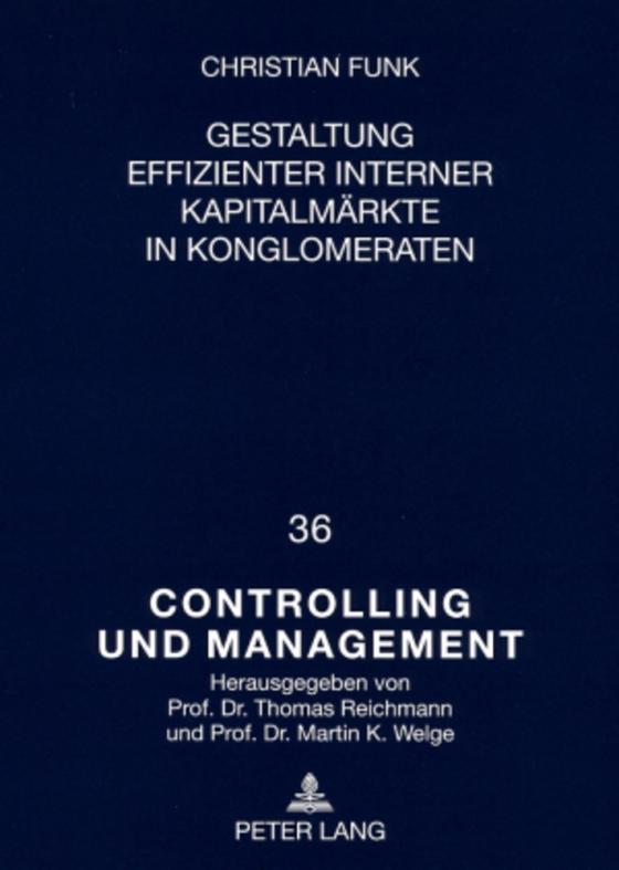 Cover-Bild Gestaltung effizienter interner Kapitalmärkte in Konglomeraten