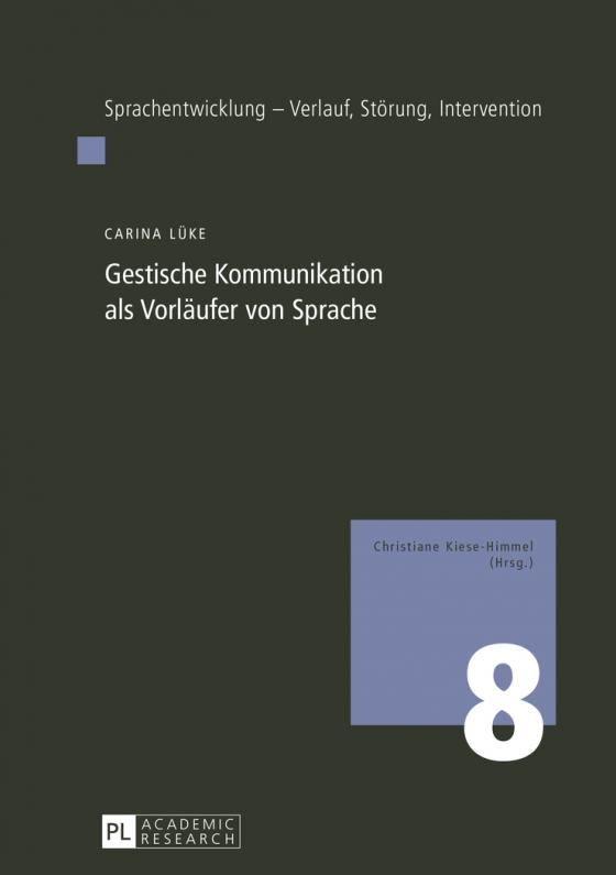 Cover-Bild Gestische Kommunikation als Vorläufer von Sprache