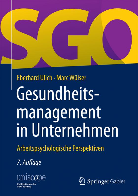 Cover-Bild Gesundheitsmanagement in Unternehmen