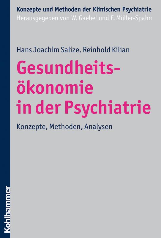 Cover-Bild Gesundheitsökonomie in der Psychiatrie