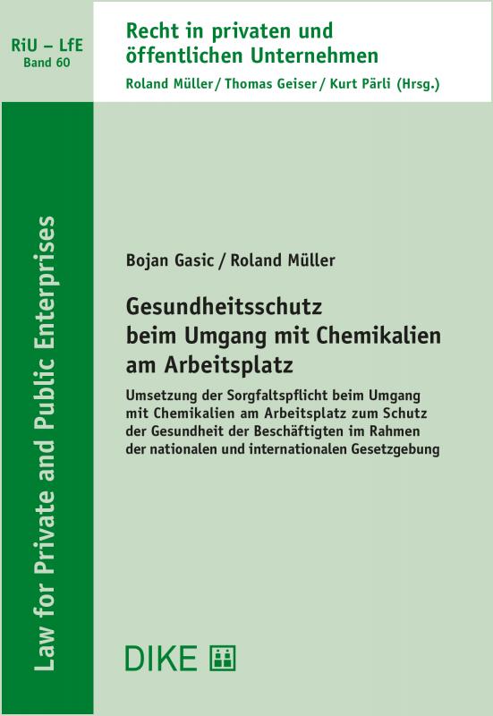 Cover-Bild Gesundheitsschutz beim Umgang mit Chemikalien am Arbeitsplatz