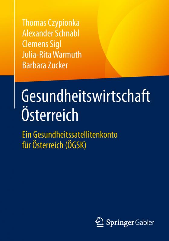Cover-Bild Gesundheitswirtschaft Österreich