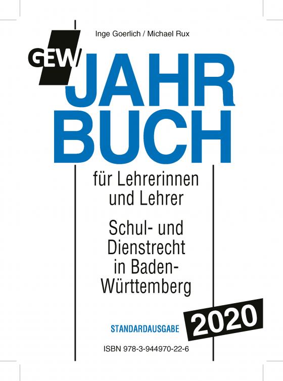 Cover-Bild GEW-Jahrbuch 2020