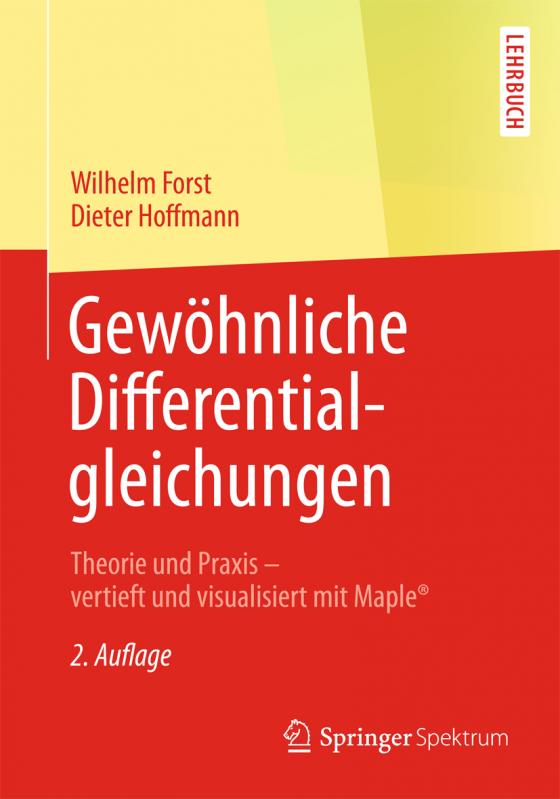 Cover-Bild Gewöhnliche Differentialgleichungen