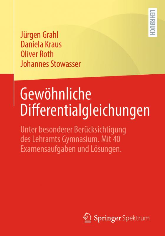 Cover-Bild Gewöhnliche Differentialgleichungen