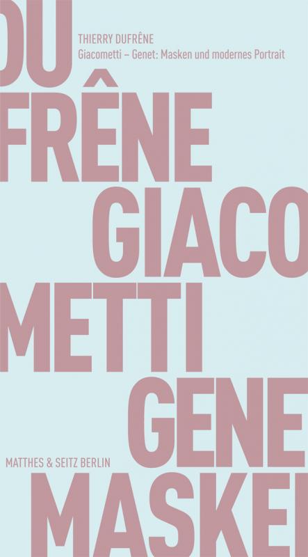 Cover-Bild Giacometti – Genet