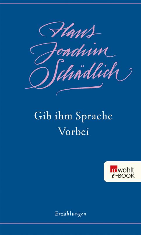 Cover-Bild Gib ihm Sprache / Vorbei