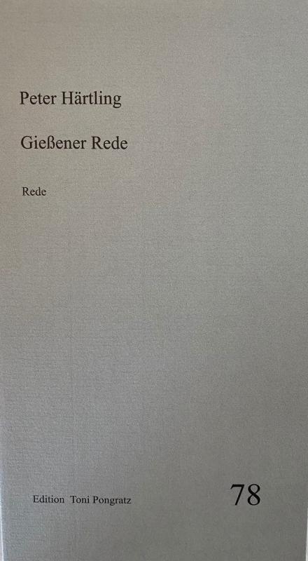 Cover-Bild Gießener Rede