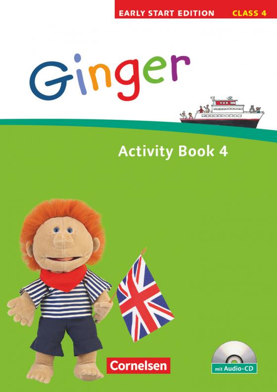 Cover-Bild Ginger - Lehr- und Lernmaterial für den früh beginnenden Englischunterricht - Early Start Edition - Ausgabe 2008 - Band 4: 4. Schuljahr