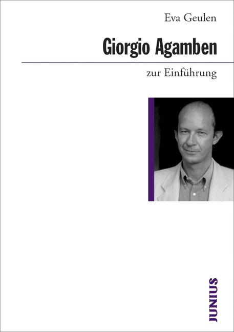 Cover-Bild Giorgio Agamben zur Einführung