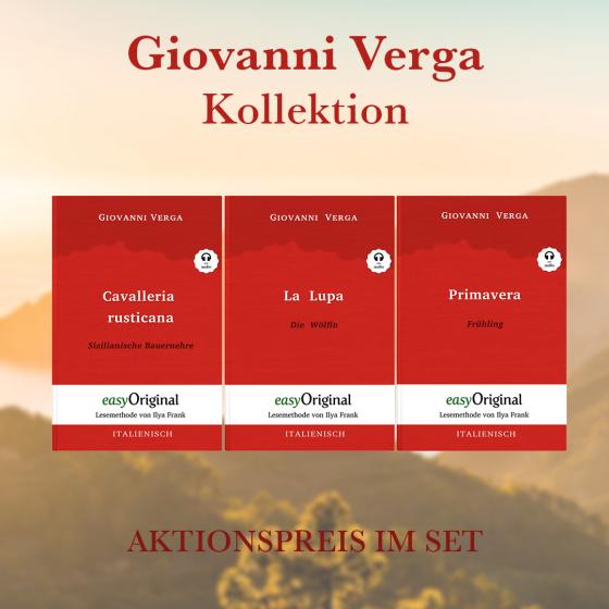 Cover-Bild Giovanni Verga Kollektion (Bücher + 3 Audio-CDs) - Lesemethode von Ilya Frank