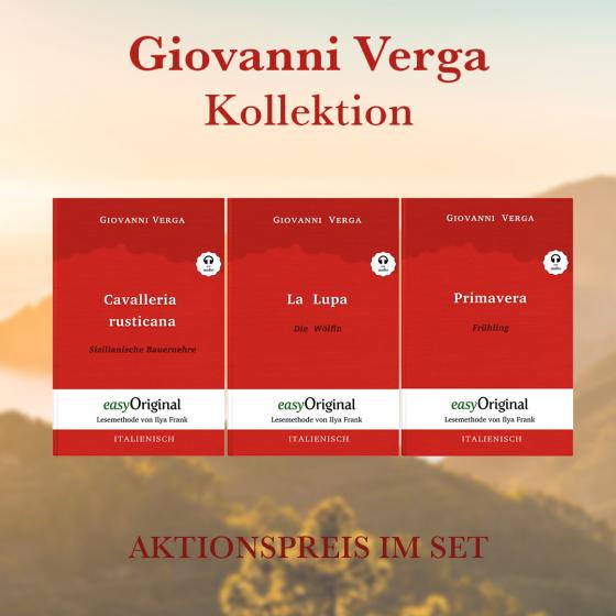 Cover-Bild Giovanni Verga Kollektion (Bücher + Audio-Online) - Lesemethode von Ilya Frank