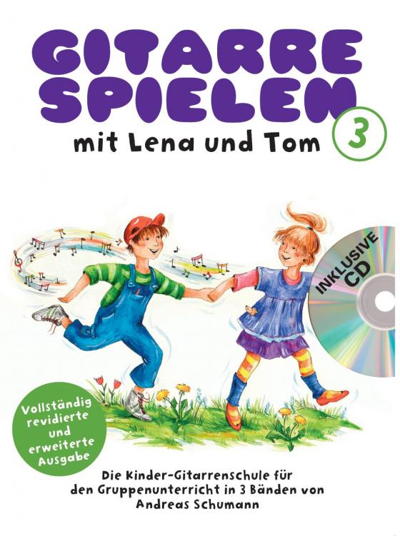 Cover-Bild Gitarre Spielen mit Lena und Tom - Band 1 CD-Edition