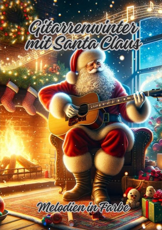 Cover-Bild Gitarrenwinter mit Santa Claus