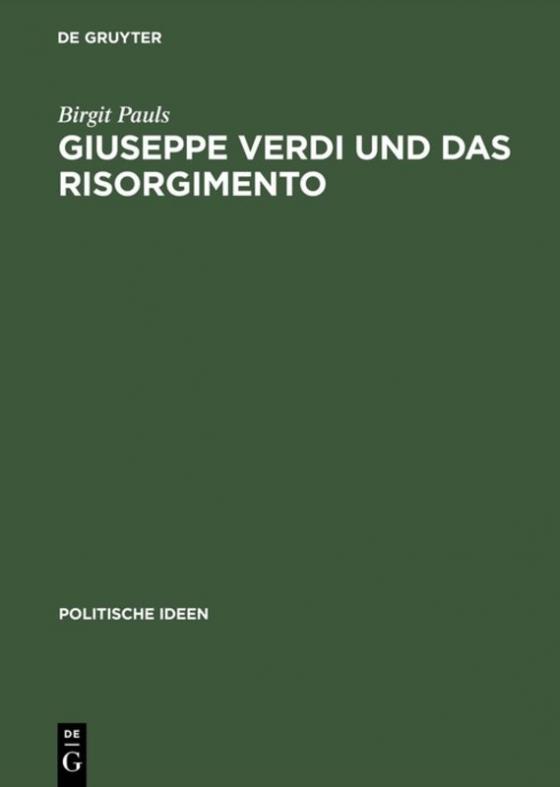 Cover-Bild Giuseppe Verdi und das Risorgimento