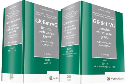 Cover-Bild GK-BetrVG Betriebsverfassungsgesetz Gemeinschaftskommentar