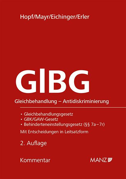 Cover-Bild GlBG Gleichbehandlung - Antidiskriminierung