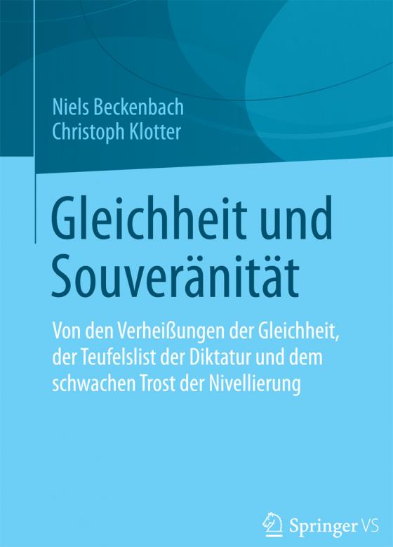 Cover-Bild Gleichheit und Souveränität