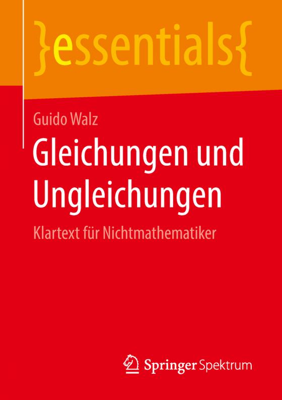 Cover-Bild Gleichungen und Ungleichungen