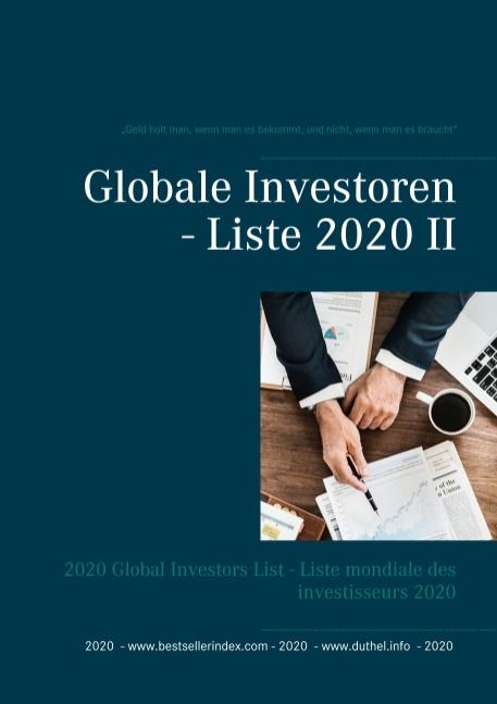 Cover-Bild Globale Investoren - Liste 2020 II