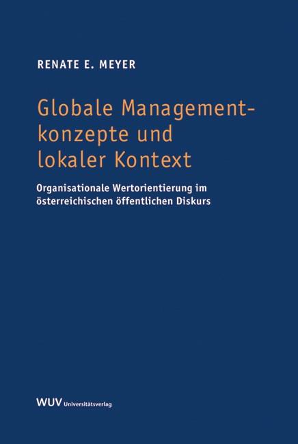 Cover-Bild Globale Managementkonzepte und lokaler Kontext