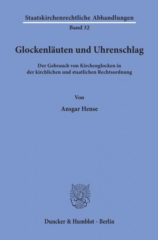 Cover-Bild Glockenläuten und Uhrenschlag.