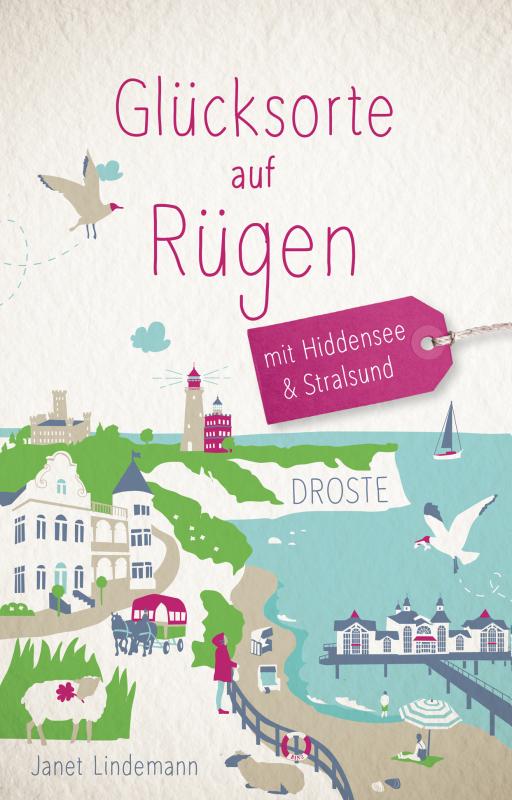 Cover-Bild Glücksorte auf Rügen. Mit Hiddensee & Stralsund